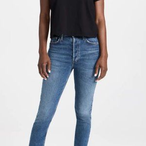 Agolde Nico High Rise Slim Fit Jeans